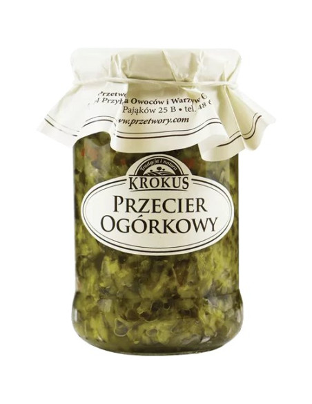 PRZECIER OGÓRKOWY 340 g - KROKUS