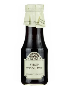 SYROP WIŚNIOWY BEZGLUTENOWY 355 g (280 ml) - KROKUS