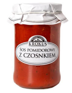 SOS POMIDOROWY Z CZOSNKIEM 340 g - KROKUS