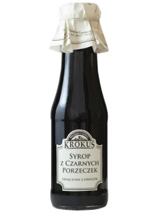 SYROP Z CZARNEJ PORZECZKI BEZGLUTENOWY 355 g (280 ml)  - KROKUS