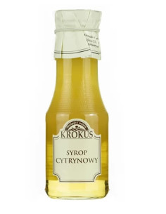 SYROP CYTRYNOWY BEZGLUTENOWY 355 g (280 ml) - KROKUS