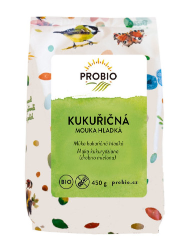MĄKA KUKURYDZIANA BEZGLUTENOWA BIO 450 g - PROBIO