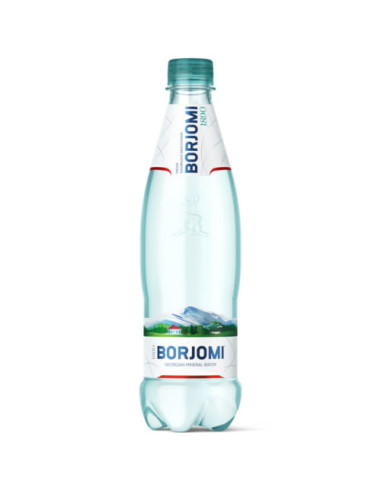 NATURALNA WODA MINERALNA GAZOWANA 500 ml - BORJOMI
