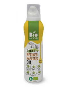 OLEJ RZEPAKOWY (SPRAY) TŁOCZONY NA ZIMNO OMEGA-3 BIO 200 ml - EKKO (BIONATURALIS)