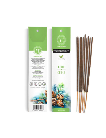 KADZIDEŁKA INDYJSKIE CEDR (10 szt.) 16 g - YOUR CANDLE