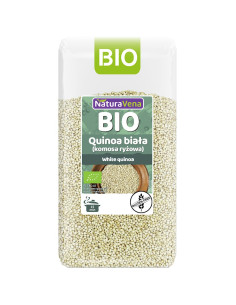 QUINOA BIAŁA (KOMOSA RYŻOWA) BEZGLUTENOWA BIO 450 g - NATURAVENA