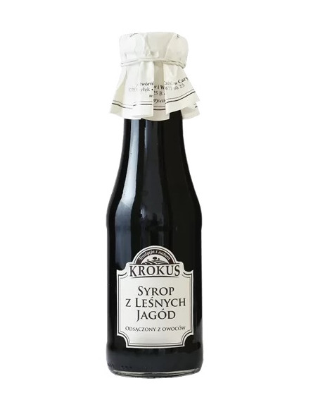 SYROP JAGODOWY BEZGLUTENOWY 355 g (280 ml) - KROKUS