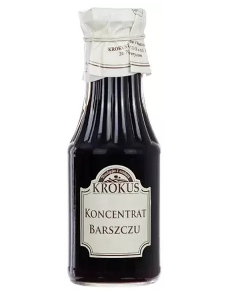BARSZCZ CZERWONY BEZGLUTENOWY KONCENTRAT 280 ml - KROKUS