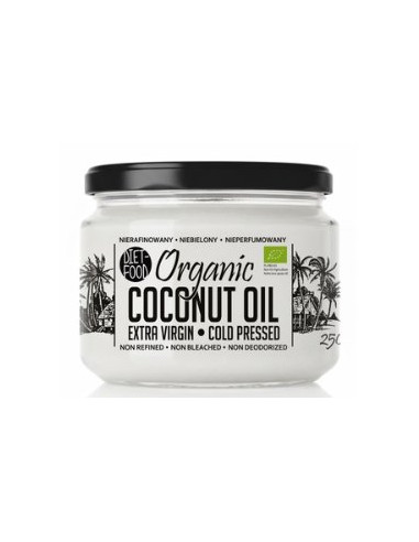 OLEJ KOKOSOWY VIRGIN BIO 250 ml - DIET-FOOD
