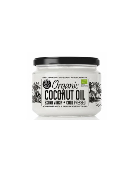 OLEJ KOKOSOWY VIRGIN BIO 250 ml - DIET-FOOD
