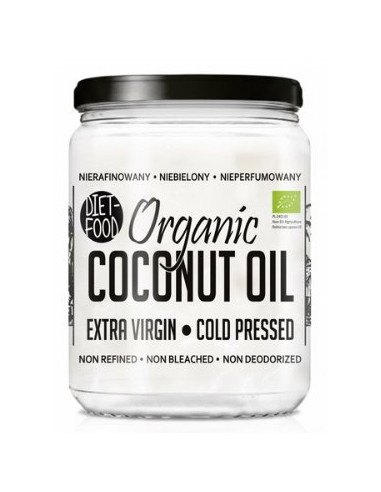 OLEJ KOKOSOWY VIRGIN BIO 500 ml - DIET-FOOD