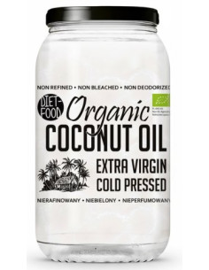 OLEJ KOKOSOWY VIRGIN BIO 1 L - DIET-FOOD