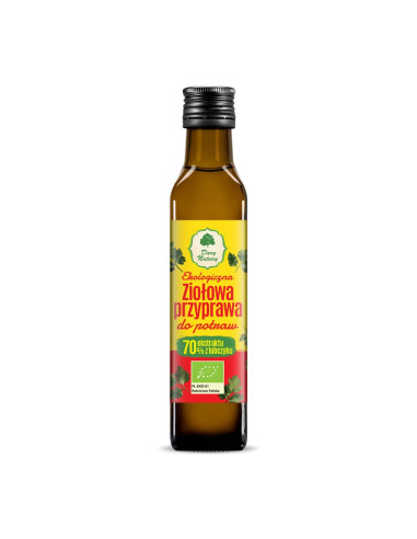 PRZYPRAWA ZIOŁOWA Z LUBCZYKIEM W PŁYNIE BIO 250 ml - DARY NATURY
