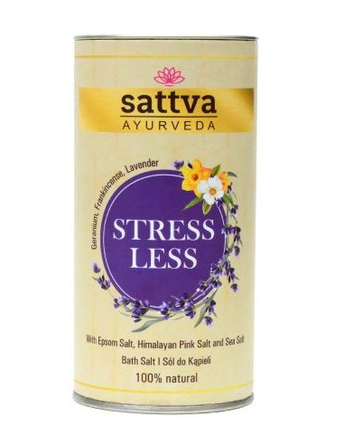 SÓL DO KĄPIELI STRESS LESS 300 g - SATTVA (AYURVEDA)