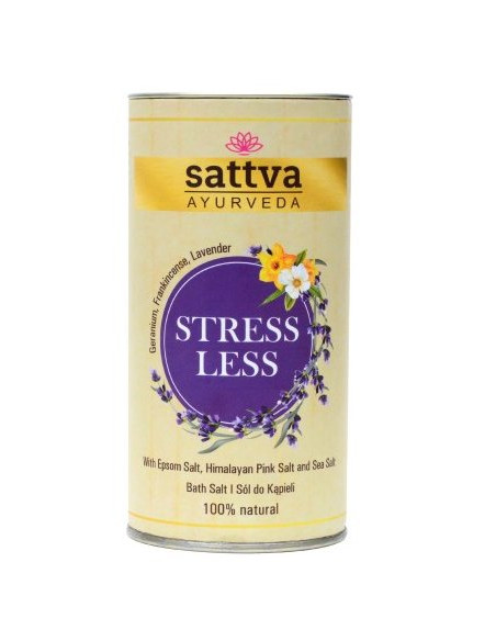 SÓL DO KĄPIELI STRESS LESS 300 g - SATTVA (AYURVEDA)