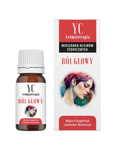 OLEJEK ETERYCZNY MIX NA BÓL GŁOWY 10 ml - YOUR CANDLE