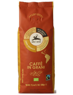 KAWA ZIARNISTA ARABICA 100 % FAIR TRADE BIO 500 g - ALCE NERO