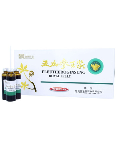 Eleuthero Ginseng korzeń Żeń-szenia 7000mg - 10x10ml - Meridian