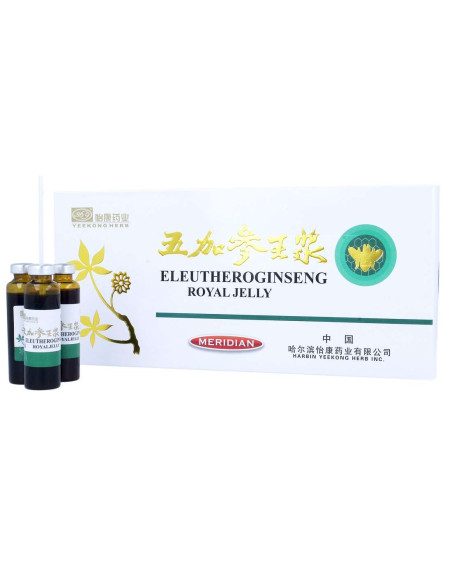 Eleuthero Ginseng korzeń Żeń-szenia 7000mg - 10x10ml - Meridian
