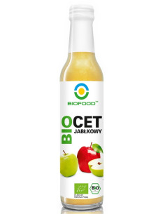OCET JABŁKOWY 5 % NIEFILTROWANY BIO 250 ml - BIOFOOD