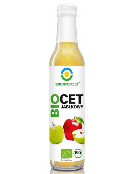 OCET JABŁKOWY 5 % NIEFILTROWANY BIO 250 ml - BIOFOOD