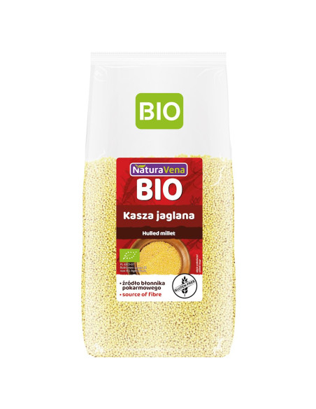 KASZA JAGLANA BEZGLUTENOWA BIO 500 g - NATURAVENA