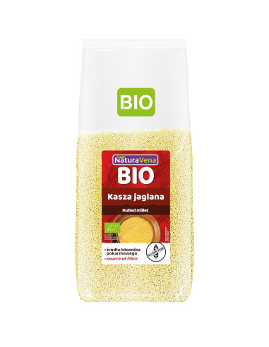 KASZA JAGLANA BEZGLUTENOWA BIO 1 kg - NATURAVENA