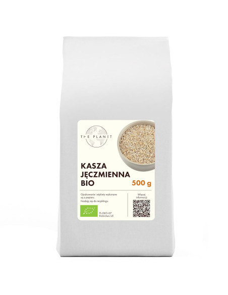 KASZA JĘCZMIENNA BIO 500 g - THE PLANET