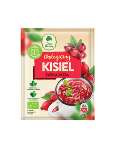KISIEL INSTANT DZIKA RÓŻA BEZGLUTENOWY BIO 30 g - DARY NATURY