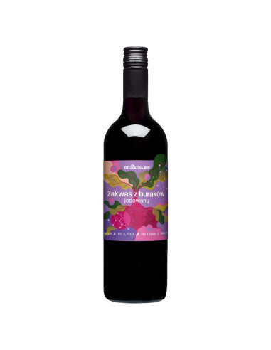 ZAKWAS Z BURAKÓW JODOWANY 750 ml - DELIKATNA