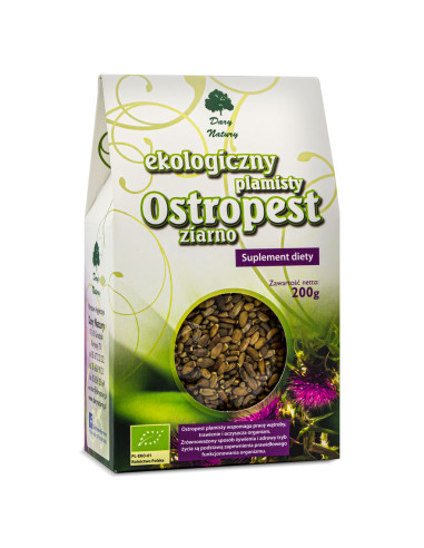 OSTROPEST PLAMISTY ZIARNO BIO 200 g - DARY NATURY