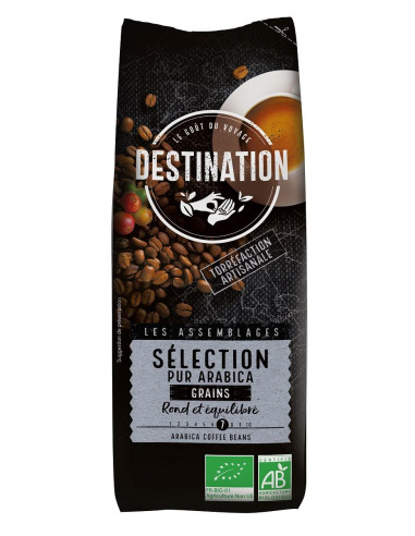 KAWA ZIARNISTA ARABICA 100 % SELECTION BIO 250 g - DESTINATION