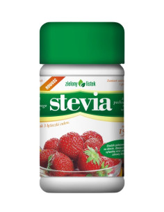 STEVIA PUDER 150 g - ZIELONY LISTEK