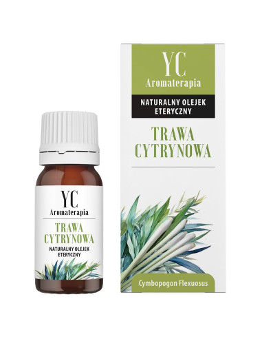 OLEJEK ETERYCZNY TRAWA CYTRYNOWA 10 ml - YOUR CANDLE