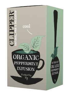 HERBATKA Z MIĘTY PIEPRZOWEJ (COOL) BIO (20 x 1,5 g) 30 g - CLIPPER
