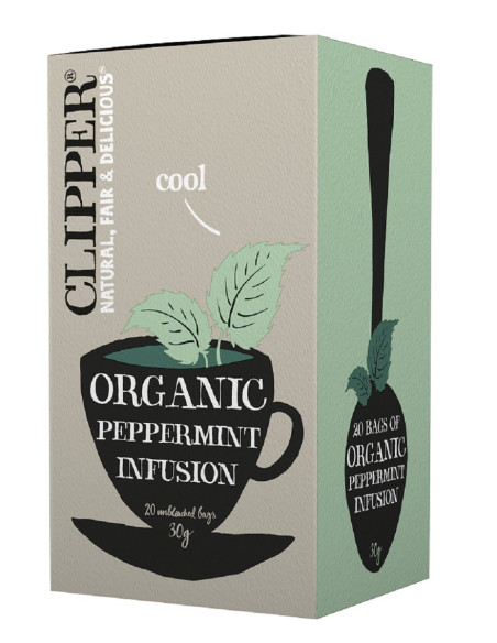 HERBATKA Z MIĘTY PIEPRZOWEJ (COOL) BIO (20 x 1,5 g) 30 g - CLIPPER