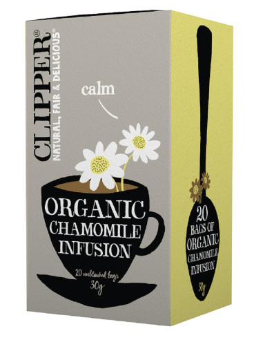 HERBATKA RUMIANKOWA (CALM) BIO (20 x 1,5 g) 30 g - CLIPPER