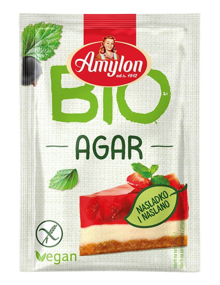 AGAR BEZGLUTENOWY BIO 10 g - AMYLON
