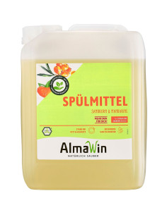 PŁYN DO MYCIA NACZYŃ ROKITNIKOWO - MANDARYNKOWY (KONCENTRAT) ECO 5 L - ALMAWIN