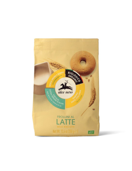 CIASTKA MLECZNE BIO 350 g - ALCE NERO