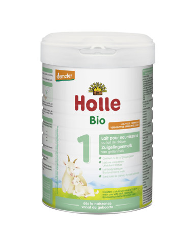 MLEKO KOZIE 1 POCZĄTKOWE DLA NIEMOWLĄT DEMETER BIO 800 g - HOLLE