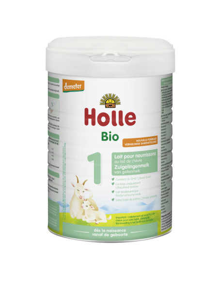 MLEKO KOZIE 1 POCZĄTKOWE DLA NIEMOWLĄT DEMETER BIO 800 g - HOLLE