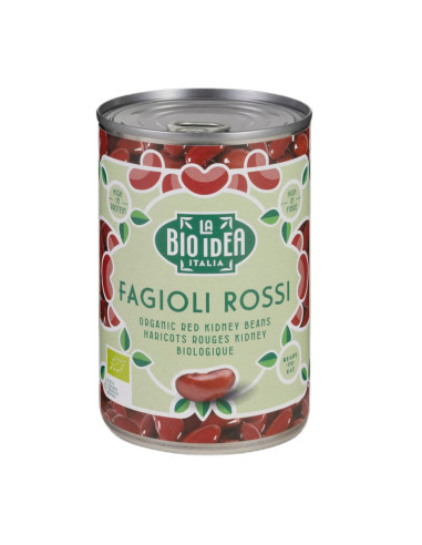 FASOLKA CZERWONA KIDNEY W ZALEWIE BIO 400 g (240 g) - LA BIO IDEA