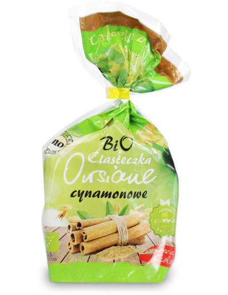 CIASTKA OWSIANE CYNAMONOWE BEZ DODATKU CUKRÓW BIO 150 g - BIO ANIA