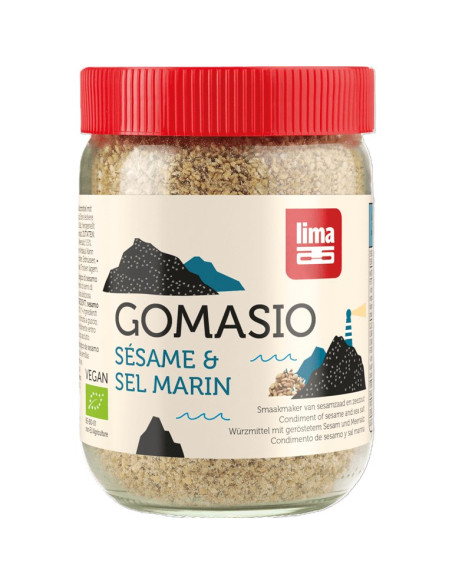 GOMASIO - SÓL SEZAMOWA BIO 225 g - LIMA