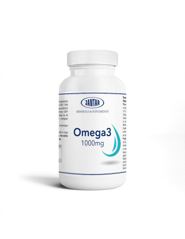 OMEGA-3 90 KAPSUŁEK - JANTAR