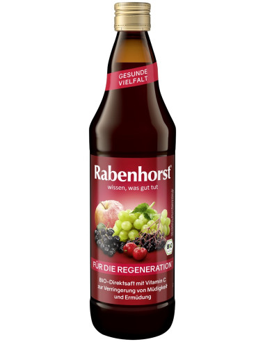 SOK WIELOOWOCOWY NFC REGENERUJĄCY BIO 750 ml - RABENHORST