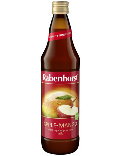 SOK JABŁKO - MANGO NFC BIO 750 ml - RABENHORST