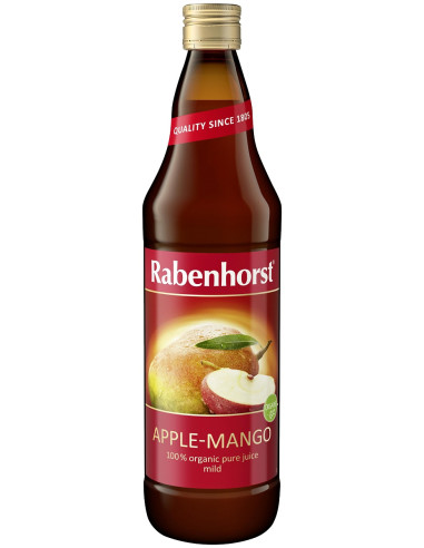 SOK JABŁKO - MANGO NFC BIO 750 ml - RABENHORST