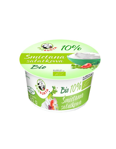 ŚMIETANA 10 % SAŁATKOWA BIO 180 g - EKO ŁUKTA